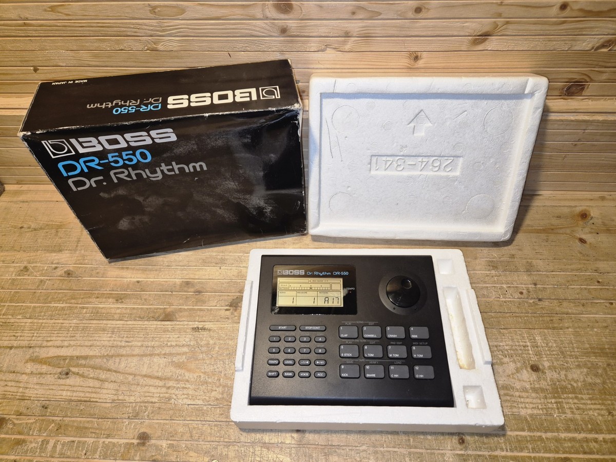 Boss DR550 Dr-550 Dr Rhythm Drum Machine for sale online | eBay