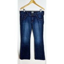 Hudson Signature Bootcut Jeans Women’s 31 Dark Wash Stretch USA Made