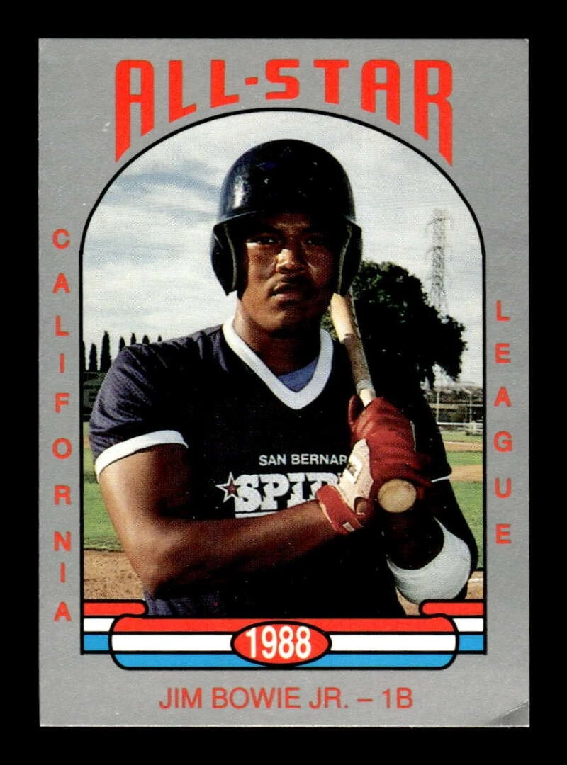 1988 Cal League California League All-Stars - Jim Bowie #27 for