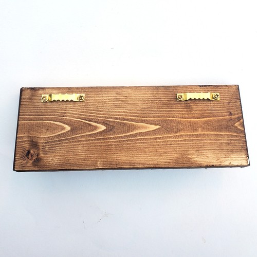 Celtic Tree of Life Key Hanger - Wooden Wall Mounted Hook Organizer, Dark Brown - Picture 4 of 7