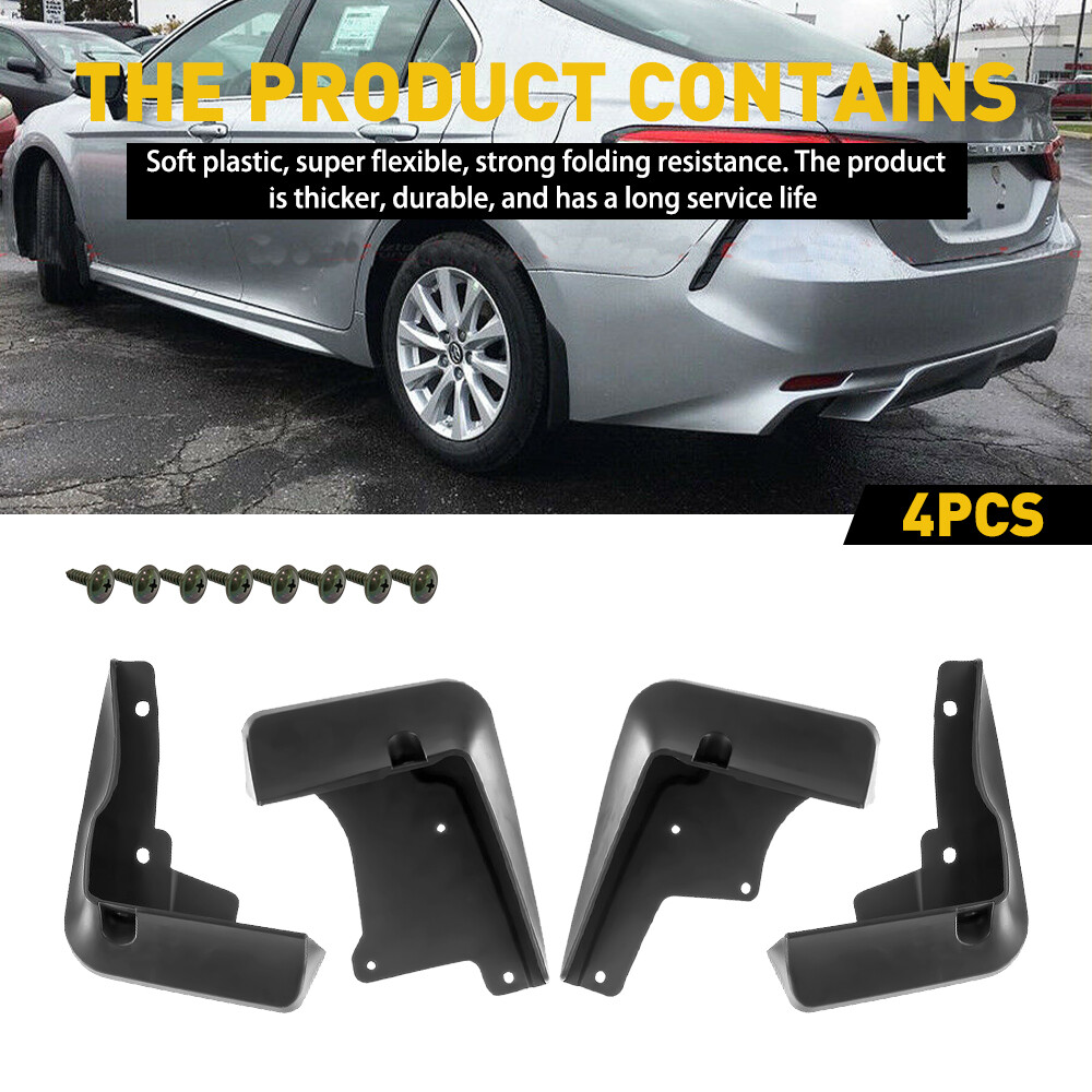 Mud Flaps Splash Guards Mudguard for 2018 TOYOTA 2019-2022 CAMRY SE XSE SPORT-image