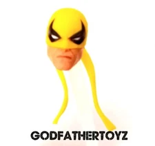 MARVEL LEGENDS MALE HEAD ONLY CUSTOM FODDER IRON FIST