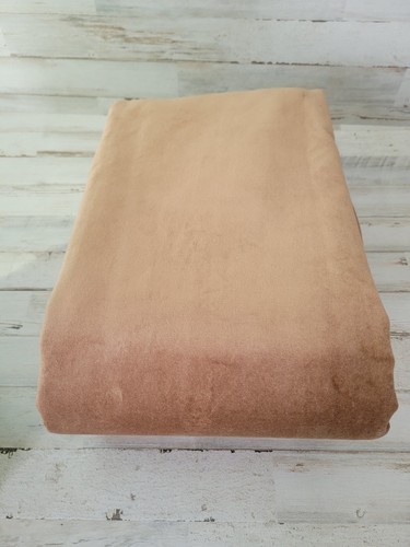 Pottery Barn Velvet Twill Blackout Curtain, Cognac, 50'x96' - 第 1/3 張圖片