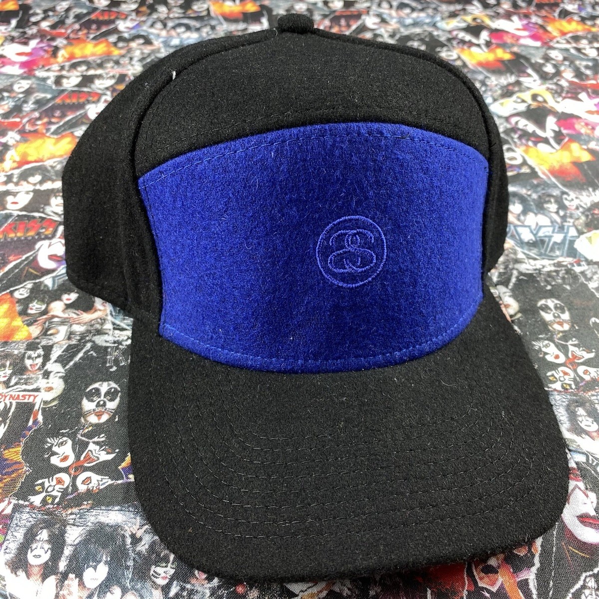 Stussy 5-Panel Wool Strapback Hat