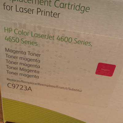 Xerox Replacement for HP 4600 Color Jet Printer Magenta Toner Cartridge 