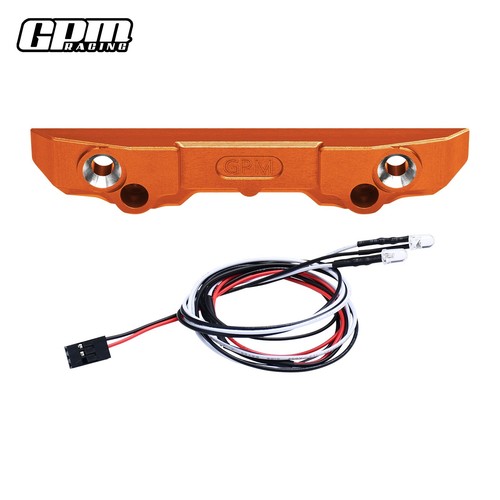 GPM 7075 Alloy Rear Bumper With LED Lights For TRAXXAS Mini Maxx Monster Truck - Picture 10 of 11