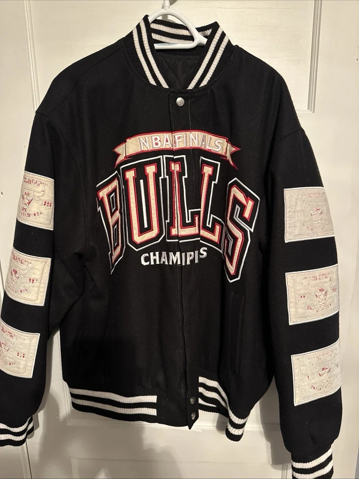 Chicago Bulls NBA 6 Finales Champions Chaqueta  Foto 3 de 4