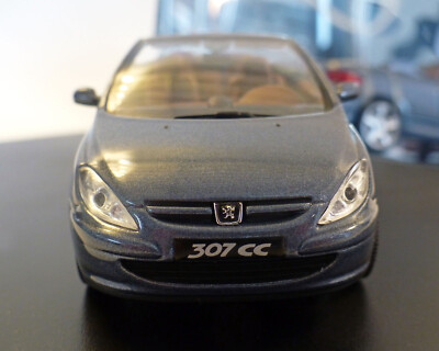 Norev - Coffret Peugeot 307 Cc Coupe Cabriolet Rouge Babylone 1:43