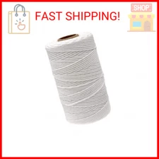 jijAcraft Butchers Twine 328 Feet, 2mm Cotton Twine String, Food Safe Kitchen Co