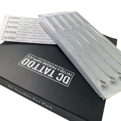 DCTATTOO DCT - High Precision Professional Tattoo Needles - RL RS M1 F RM - 10 25 50