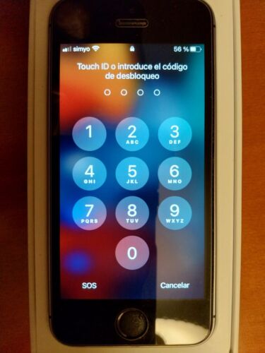 VENDO iPHONE SE, 32 GB. TODO ORIGINAL, COLOR GRIS EN MUY BUEN ESTADO - Imagen 1 de 6