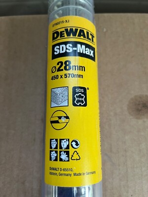 DEWALT DT60215 28 mm x 570 mm SDS MAX BOHREREINSATZ. PORTOFREI.