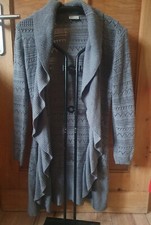 Street one Strickmantel  Longjacke Strickjacke  Jacke , Gr. 36/S Volant