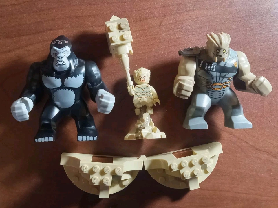 Lego Lot Minifigure Batman 7785 DC Superheroes Big Figures Marvel Avengers Croc - Image 2 of 4