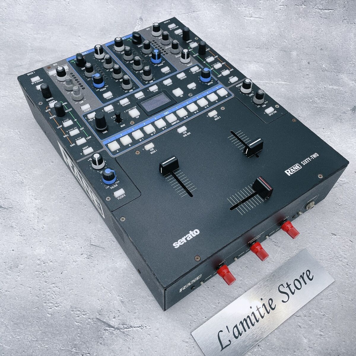 Rane Sixty-Two 62 Serato 2ch 2-Channel Scratch Live Pro DJ Rane Sixty-Two 62 Serato 2ch 2-Channel Scratch Live Pro DJ