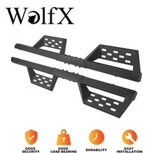 Drop Side Steps Nerf Bars For 2007-2018 Jeep Wrangler JK 4 Door Powder-Coated US