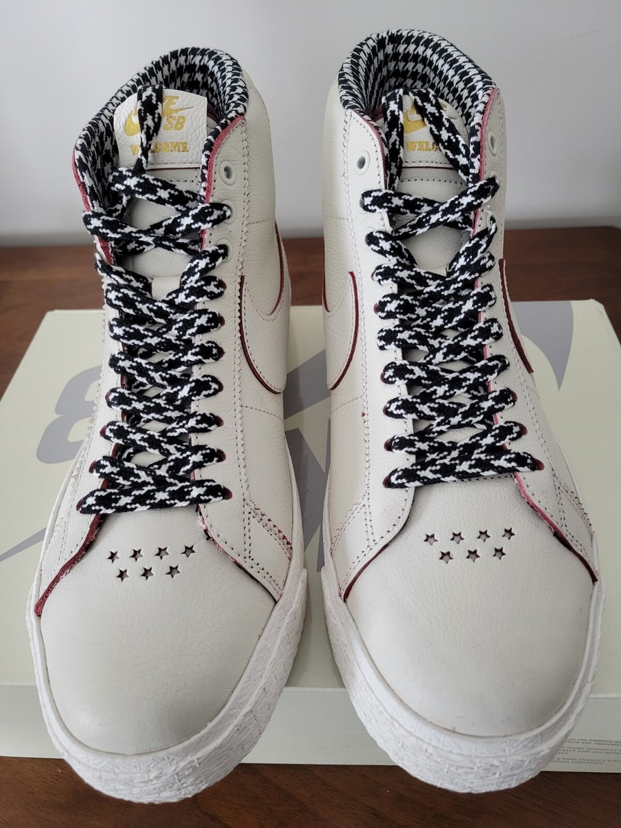 Nike SB Zoom Blazer Mid x Welcome Skateboarding Casa Welcome