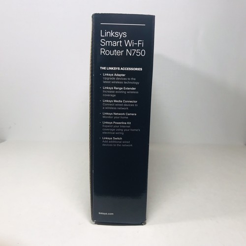 LINKSYS SMART WI-FI ROUTER N750 -- EA3500-NP -- DUAL BAND ROUTER -- - Picture 3 of 7