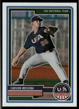 2023 Panini USA Baseball Stars & Stripes #10 Carson Messina