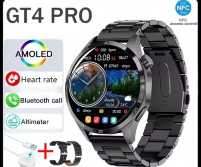 For huawei GT4 PRO Amoled  Screen Android Os Smart Watch