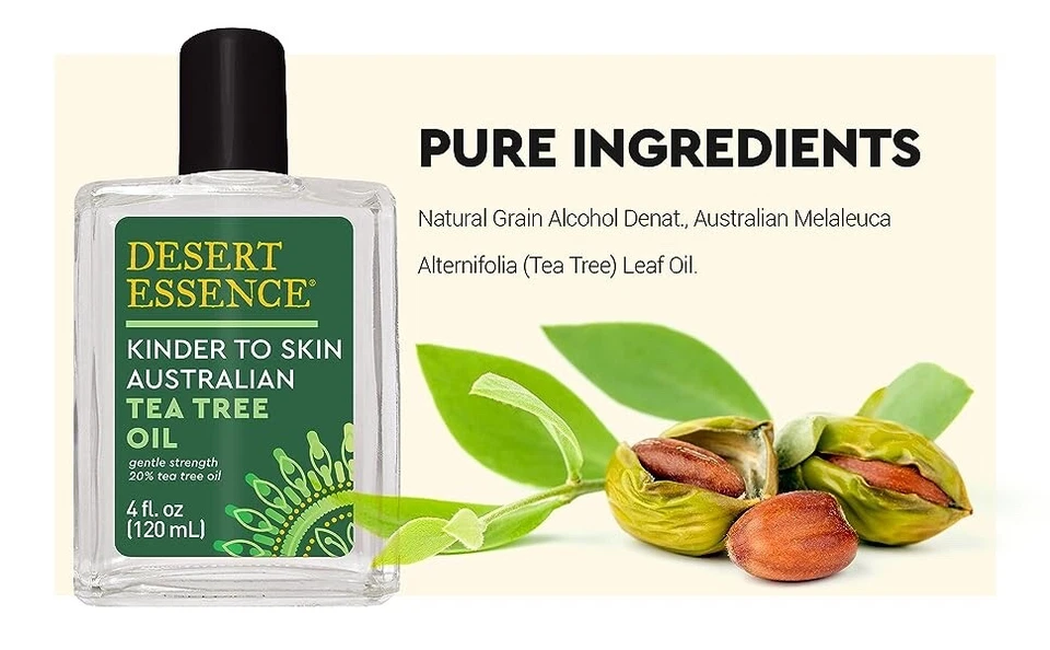 Desert Essence Kinder to Skin 4 fl. oz. - 1 Botella - Kinder to Skin Foto 4 de 4