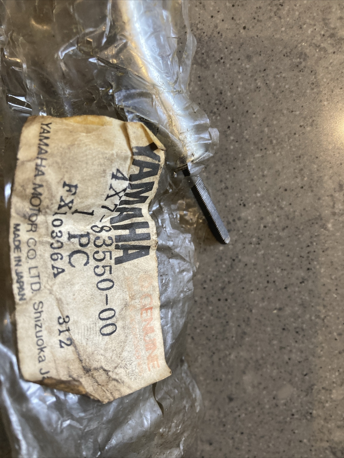 Genuine Yamaha Cable New Old Stock 4X78355000 Speedo XV 750