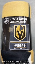 Vegas Golden Knights Blanket Fleece Throw NHL 