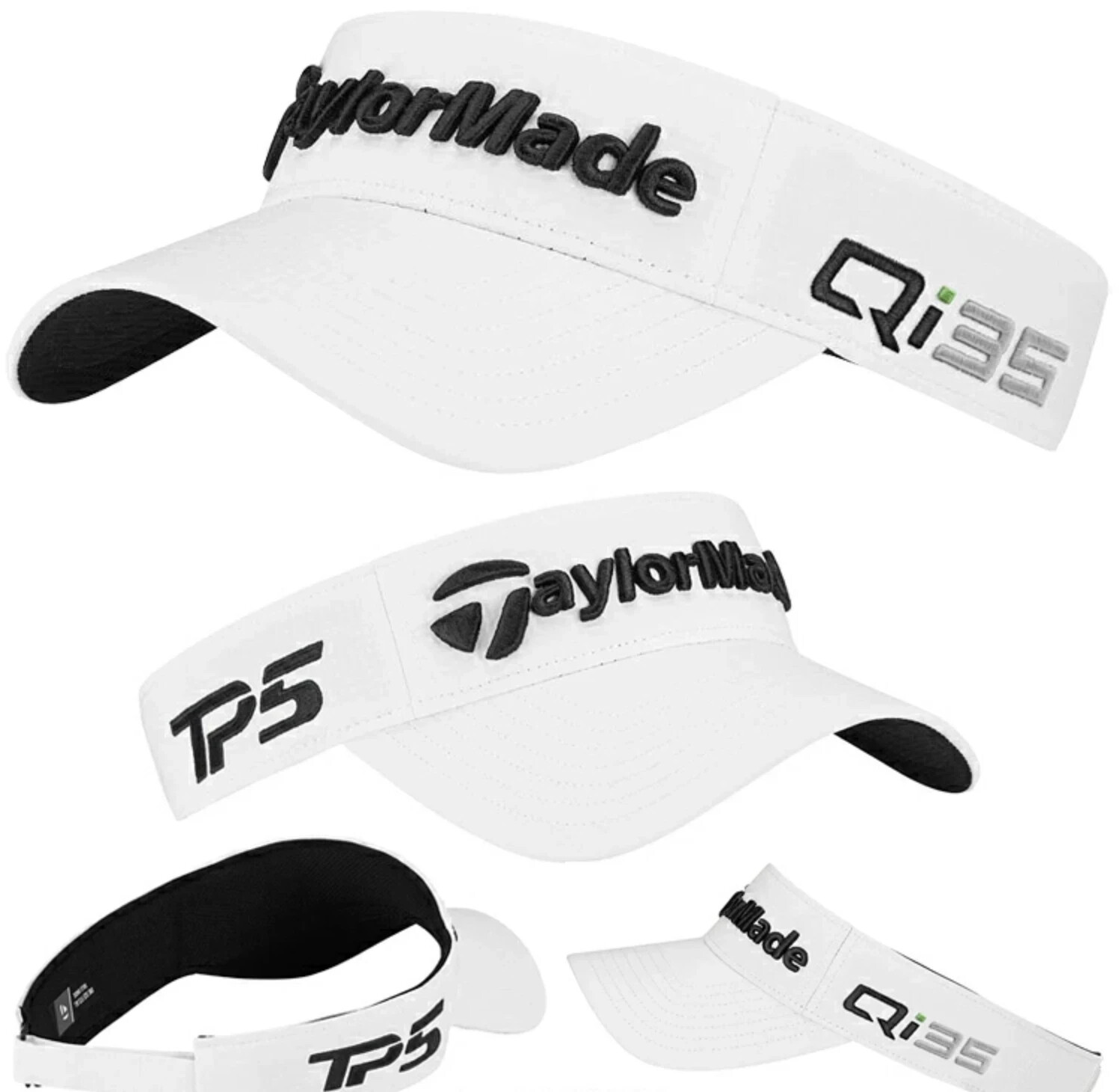 Visor Cap Qi35 2025 Tk221 White