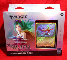 MTG Final Fantasy Revival Trance Commander Deck Collector's Edition