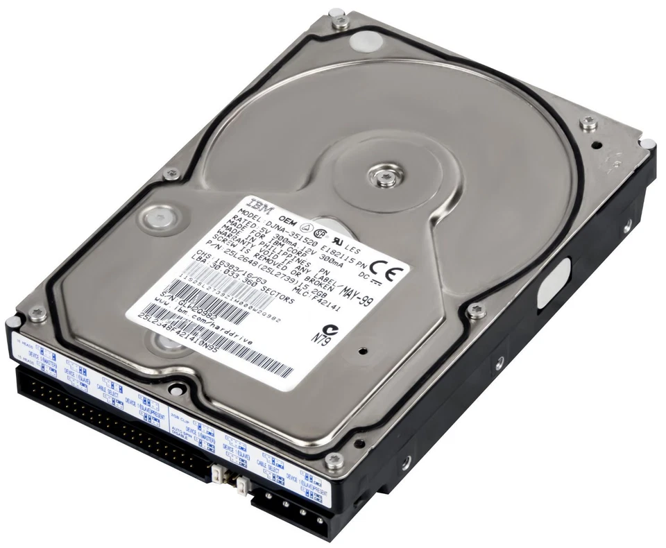 Hard Drive IBM 25L2648 DJNA-351520 15.2GB 5400U/Min 430KB Cache Ata 3.5'' Inch - Image 2 of 3
