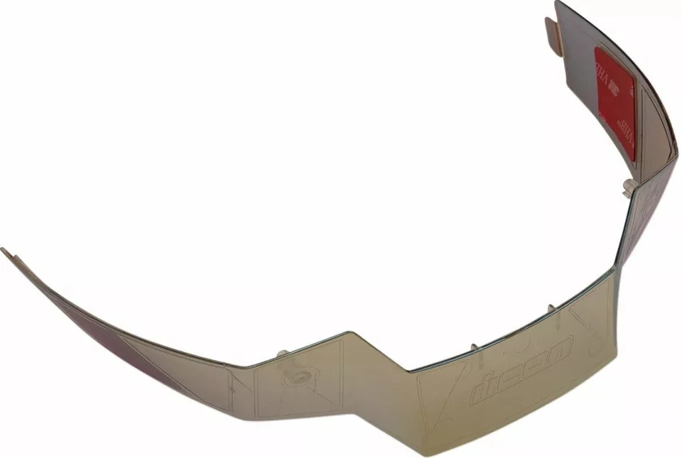 Aileron arrière pour casque moto Airflite or - Photo 1/1
