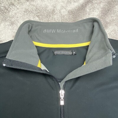 BMW Motorrad Jacket 2XL Womens Black Motorcycle Full Zip Activewear