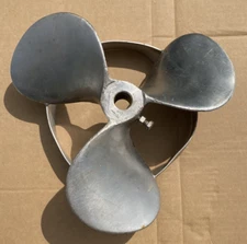 Vintage Stainless Steel Wheel Propeller Steampunk Antique Boat Decor