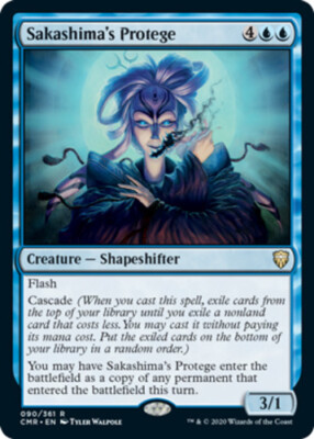 x1 Sakashima's Protege R MTG Commander Legends M/NM, English