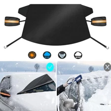 4 Layers Windshield Snow Cover Frost Guard Ice Protector & Mirror Cover For GMC