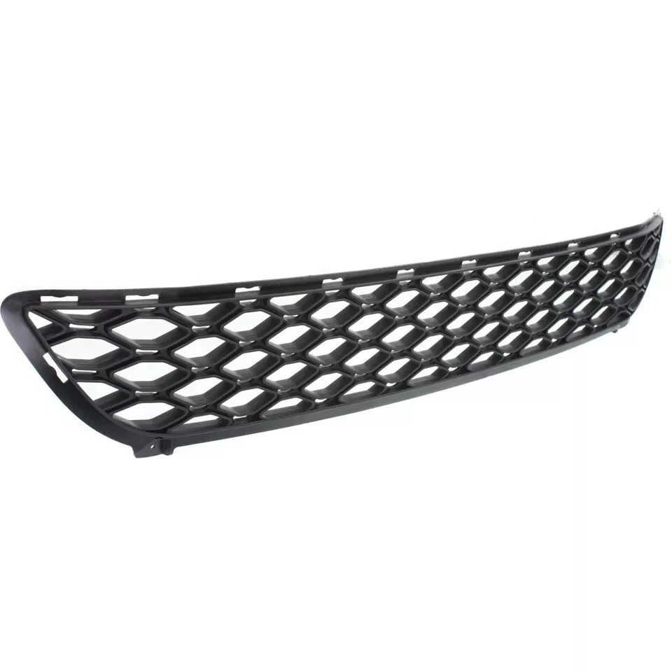 New Front Center Bumper Grille Textured Matte Black Fits 2010-2011 Kia Rio Rio5 Foto 4 de 4