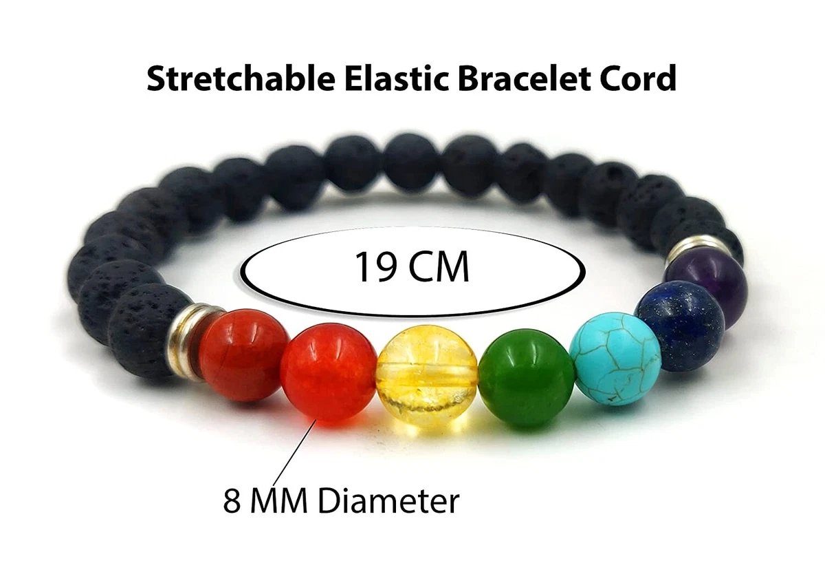 Anti Anxiety and positive energy Men's beaded Bracelet Natural stone –  Akashabead