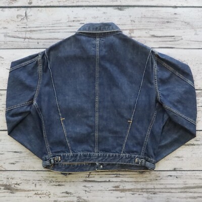 Vintage 40s 50s Madewell Sanforized Type 2 Denim Trucker Jean