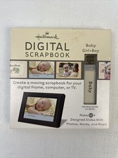 Hallmark Digital Scrapbook USB Drive Design Slides w/ Photos Words Music Sealed