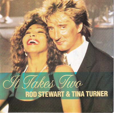 7'' Rod Stewart & Tina Turner - It Takes Two / Hot Legs [Ungespielt-MINT]