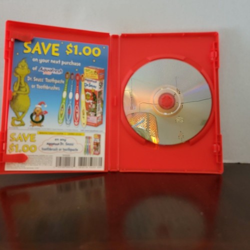 DVD Dr. Seuss' How Grinch Stole Christmas 50th B-day Deluxe Ed w/ outter sleeve - Picture 3 of 3