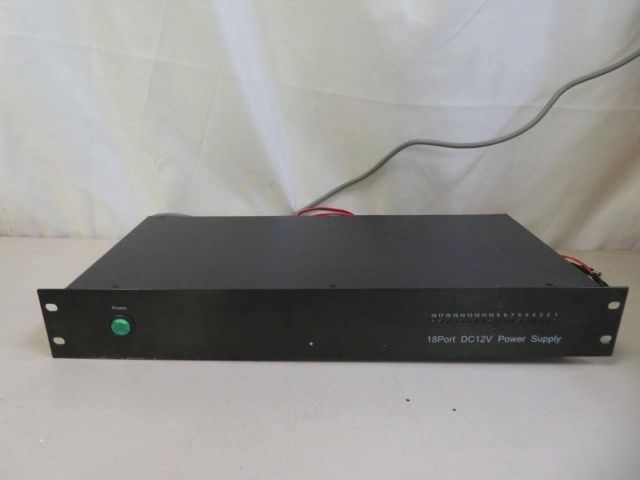 18 Port DC12V Power Supply Security Surveillance 100-240V AC PTC CP1218-20A-1.5u