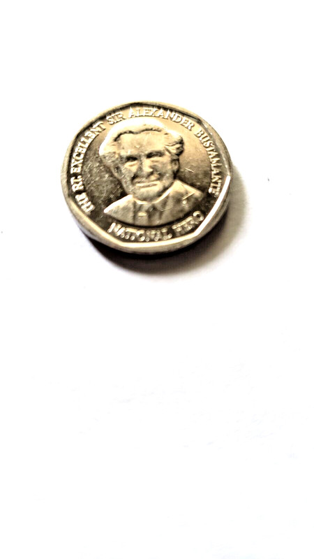 Jamaica | 1 Dollar Coin | Alexander Bustamante | Km:189 | 2008