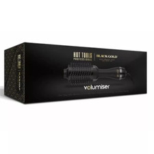Hot Tools Volumiser 2-in-1 Brush & Dryer Black Gold Edition