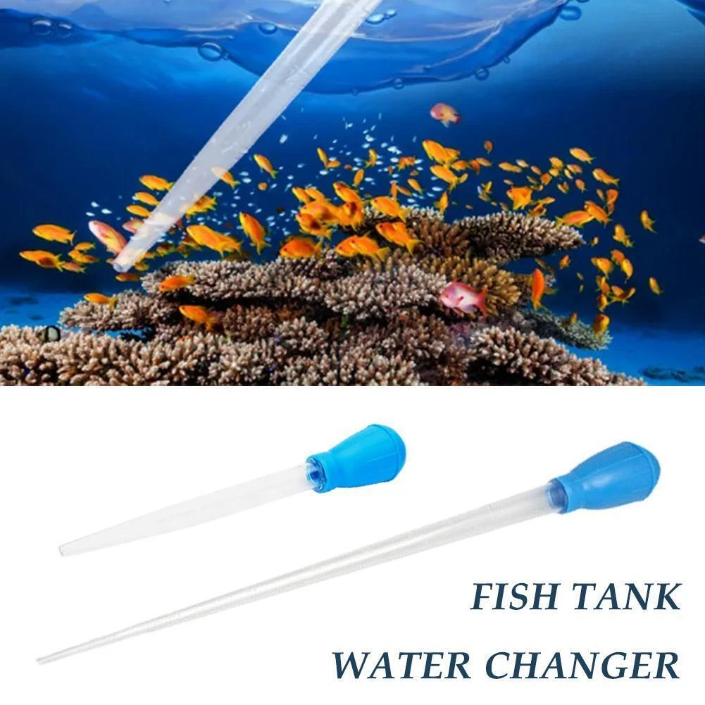 Lengthen Pipettes Aquarium siphon fish tank vacuum cleaning DIY tool V5N4