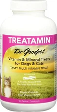 Dr. Goodpet Treatamin  All Natural Healthy Vitamin/Mineral Treats -Cats and Dogs