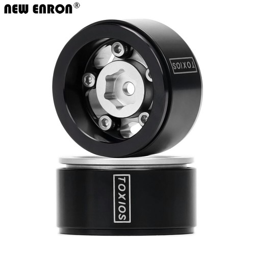 4Pcs Aluminum 1.0" Beadlock Wheel Rim for 1/24 FCX24 Enduro24 TRX4M Axial SCX24 - Picture 38 of 206
