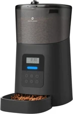 Automatic Dog Feeder, 6L Dog Food Dispenser with Twist Lock Lid, Timed Dog Feede