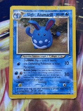 Light Azumarill HP DMG Unlimited Neo Destiny Holo Rare 13 Pokemon on eBay