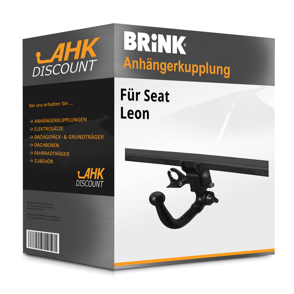 für Seat Leon 06.2015-08.2020 Brink AnhäNgekupplung Abnehmbar AHK-image